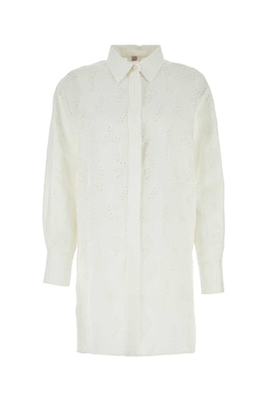 CHLOE Oversized Linen Shirt for Women