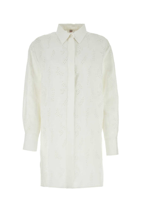 CHLOE Oversized Linen Shirt for Women