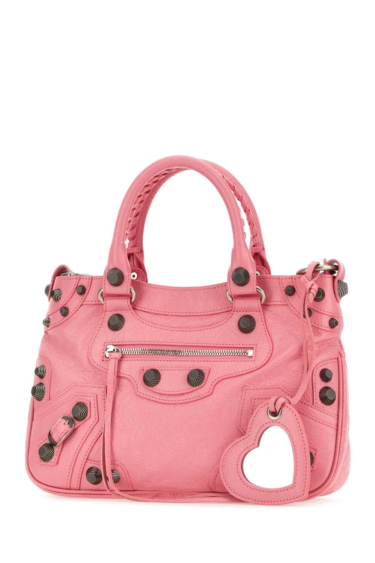 BALENCIAGA Mini Nappa Leather Cagole Tote Handbag