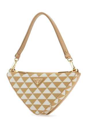 PRADA Multicolor Mini Triangle Double Handle Handbag - Stylish and Chic