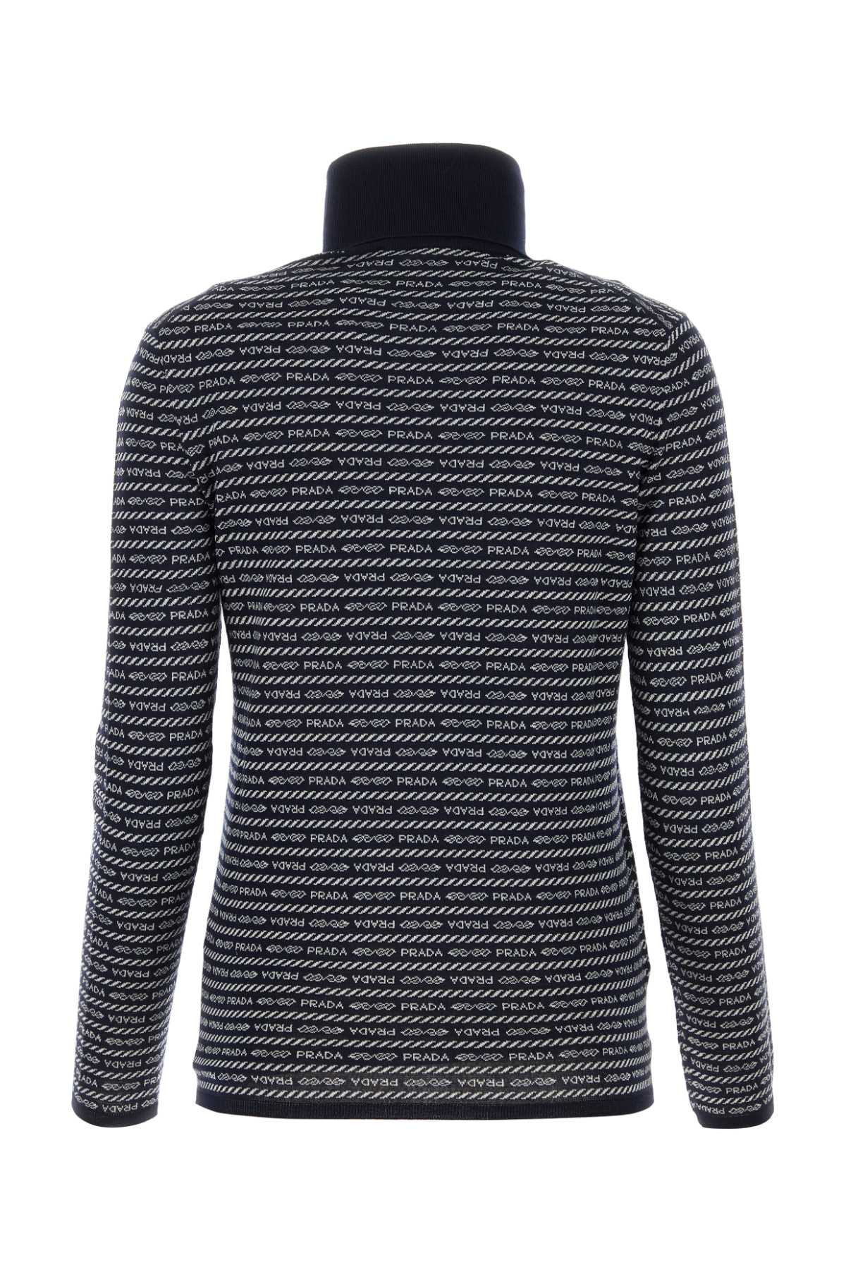 PRADA Embroidered Wool Sweater for Women