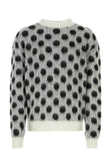 MARNI Embroidered Acetate Blend Sweater for Men