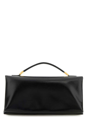 MARNI Mini Black Leather Prisma Handbag - Sleek and Stylish