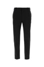 ALEXANDER MCQUEEN Men's Classic Black Cotton Pants - 23W Edition