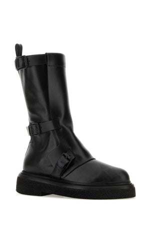 MAX MARA Chic Buckle Ankle Boots for Women