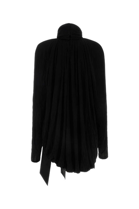 SAINT LAURENT Sleek Black Viscose Blouse for Men