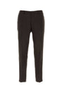 DOLCE & GABBANA Stretch Cotton Pants for Men - Dark Brown