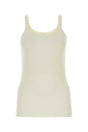 BOTTEGA VENETA Ivory Wool Tank Top for Women - A Seasonal Essential