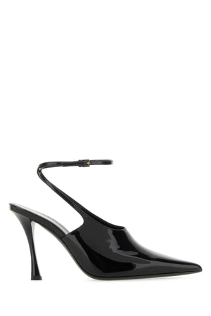 GIVENCHY Classic Black Leather Show Pumps - 9.5 cm Heel