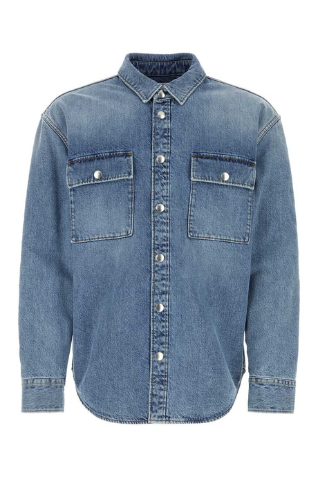 BOTTEGA VENETA Classic Denim Shirt for Men - 2024 Edition