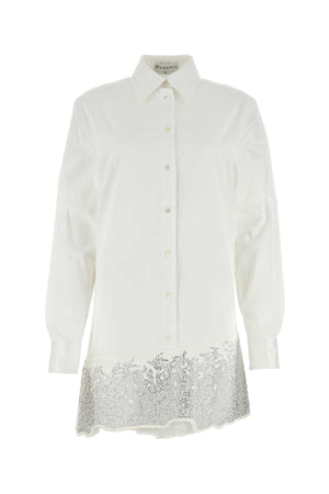 JW ANDERSON Chic White Cotton Mini Dress for Women