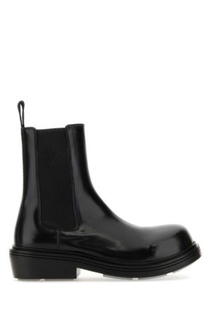 BOTTEGA VENETA Leather Fireman Chelsie Ankle Boots