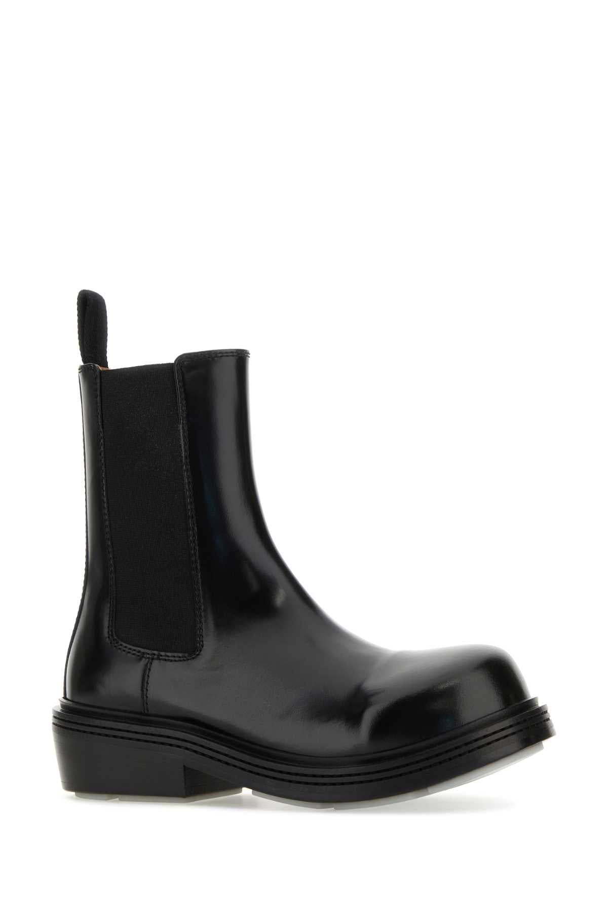 BOTTEGA VENETA Leather Fireman Chelsie Ankle Boots