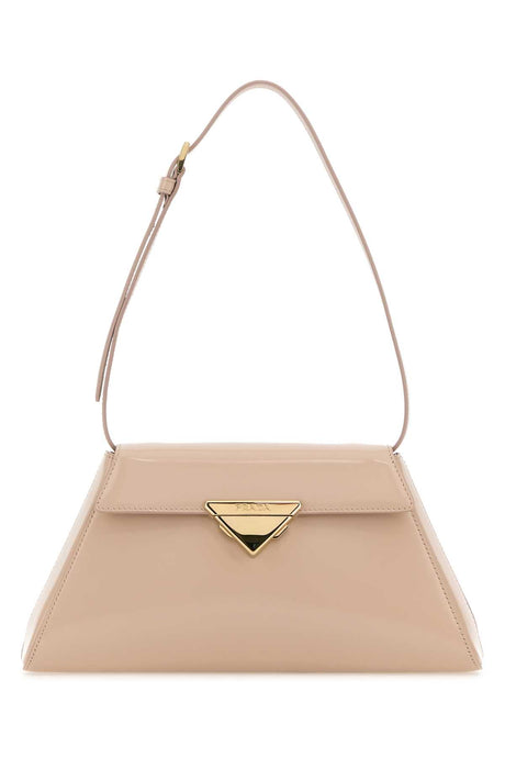 PRADA Mini Leather Shoulder Handbag - Powder Pink