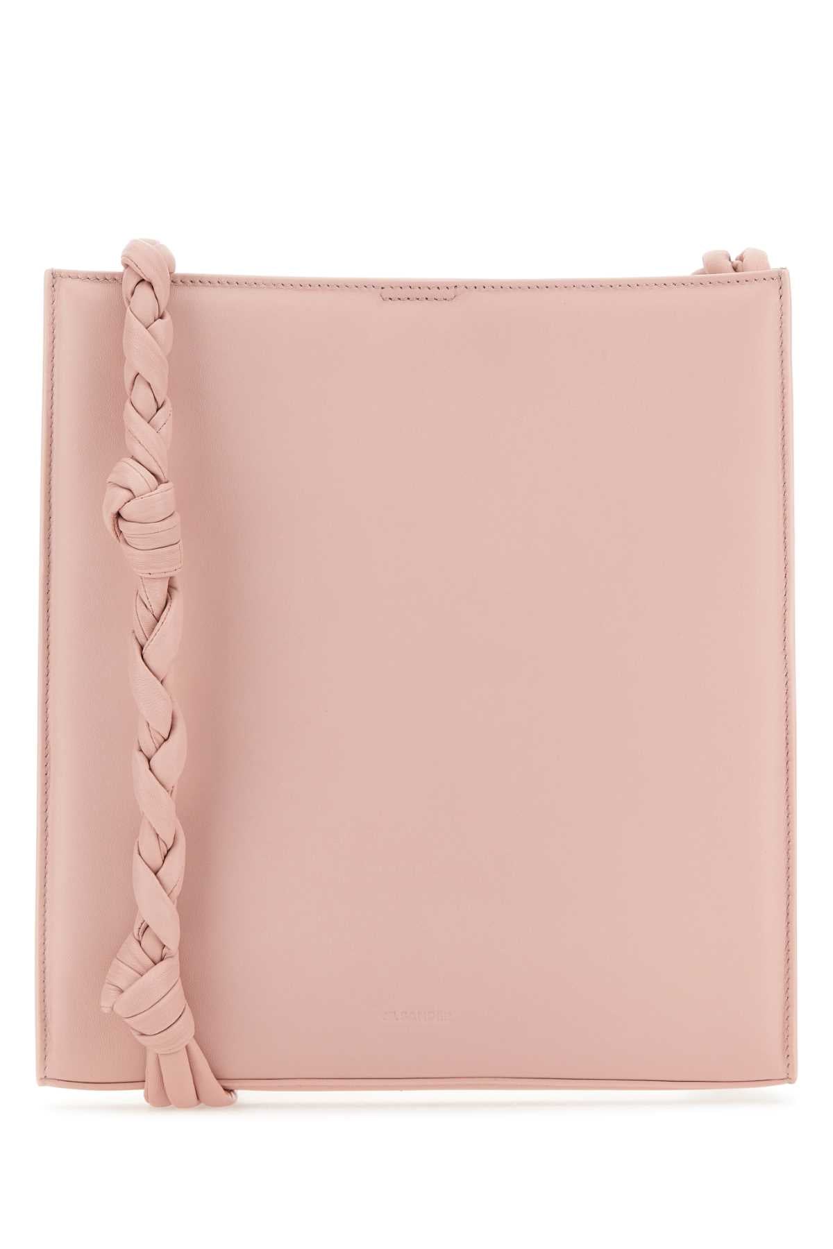 JIL SANDER Mini Leather Tangle Shoulder Handbag - Pink