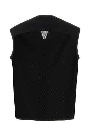 JIL SANDER Sleeveless Black Wool Blend Jacket for Women