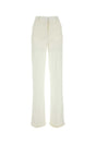 STELLA McCARTNEY Chic White Wide-Leg Pants for Women