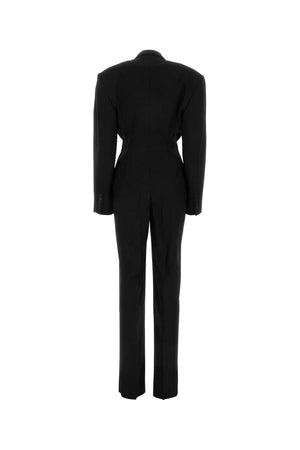 STELLA McCARTNEY Chic Black Wool Jumpsuit for Women