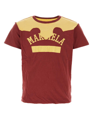 MAISON MARGIELA Two-Tone Cotton T-Shirt for Men