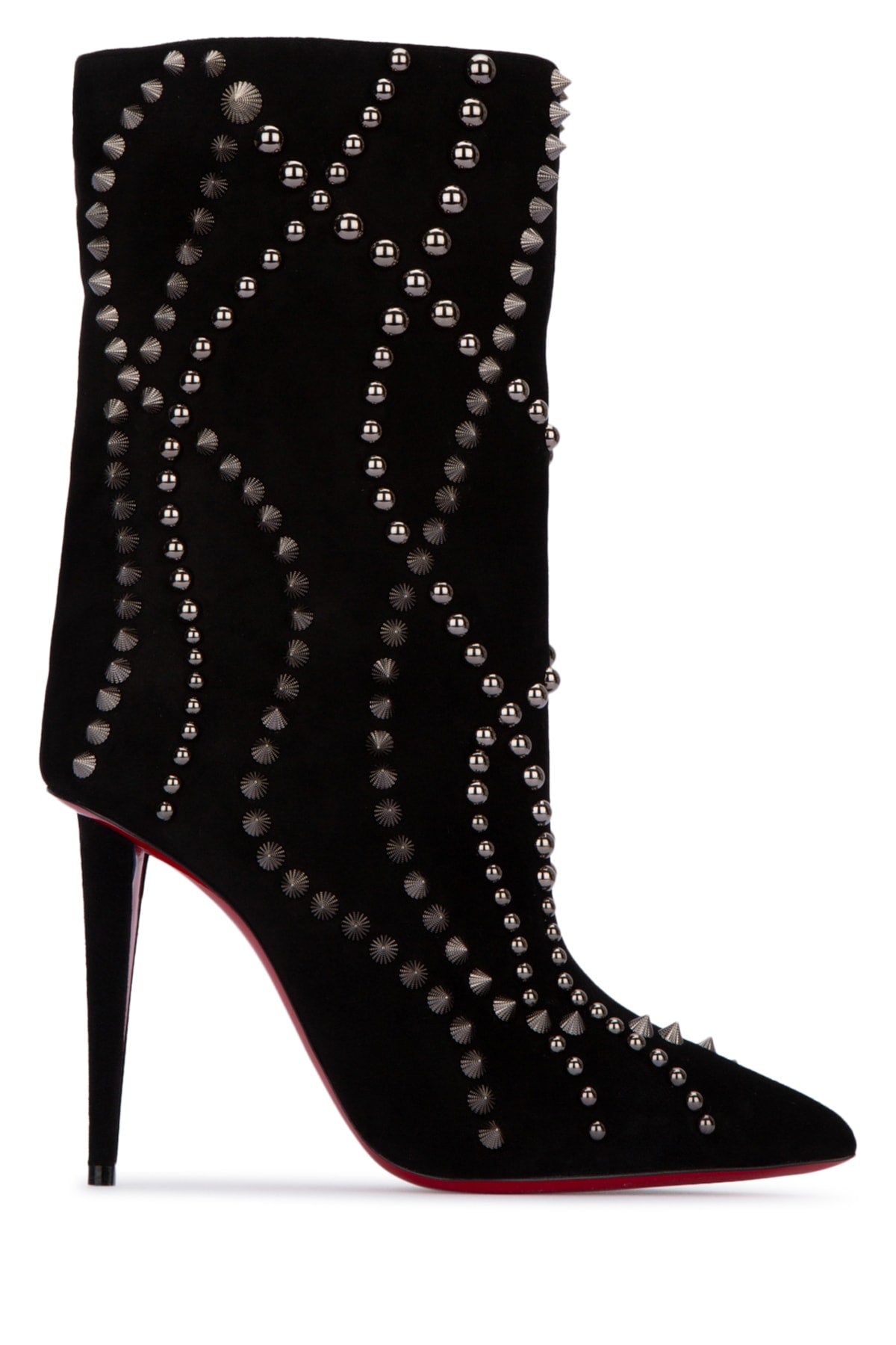 CHRISTIAN LOUBOUTIN Elegantly Crafted Black Boots for Women