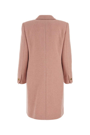 MOSCHINO Chic Powder Pink Wool Blend Jacket for Women