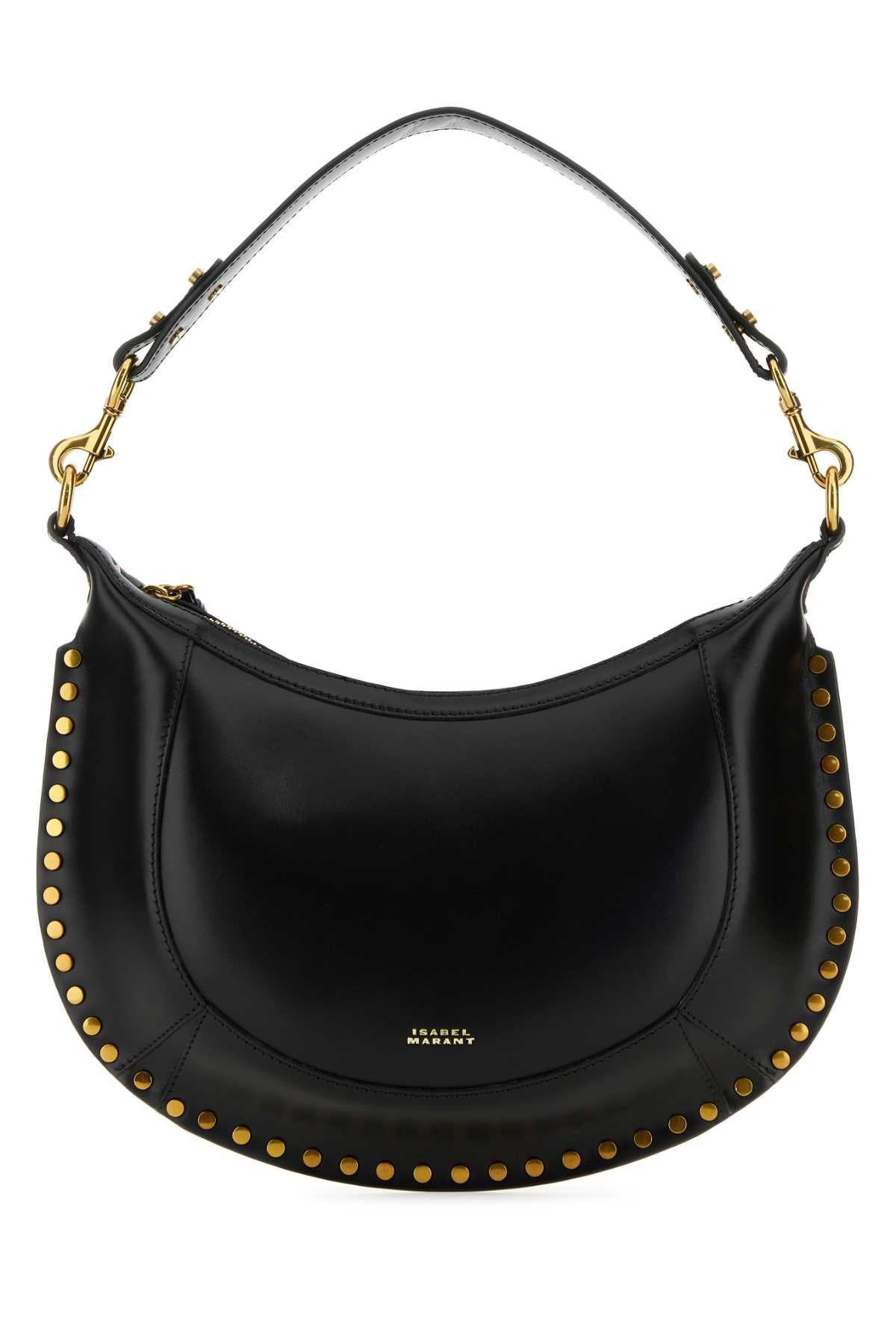 ISABEL MARANT Elegant Black Leather Mini Handbag