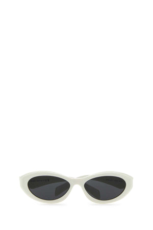 PRADA Chic White Acetate Sunglasses