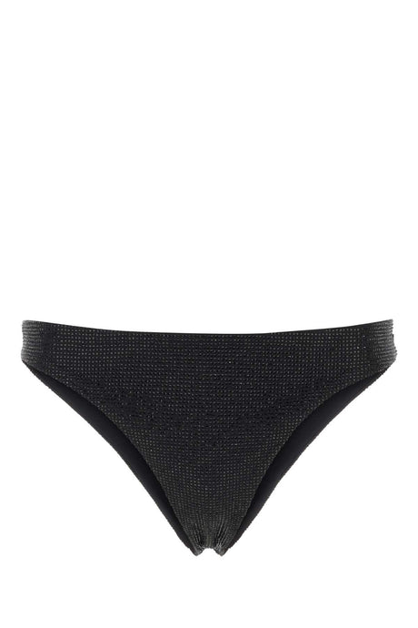 PRADA Black Stretch Re-Nylon Mini Bikini Bottom