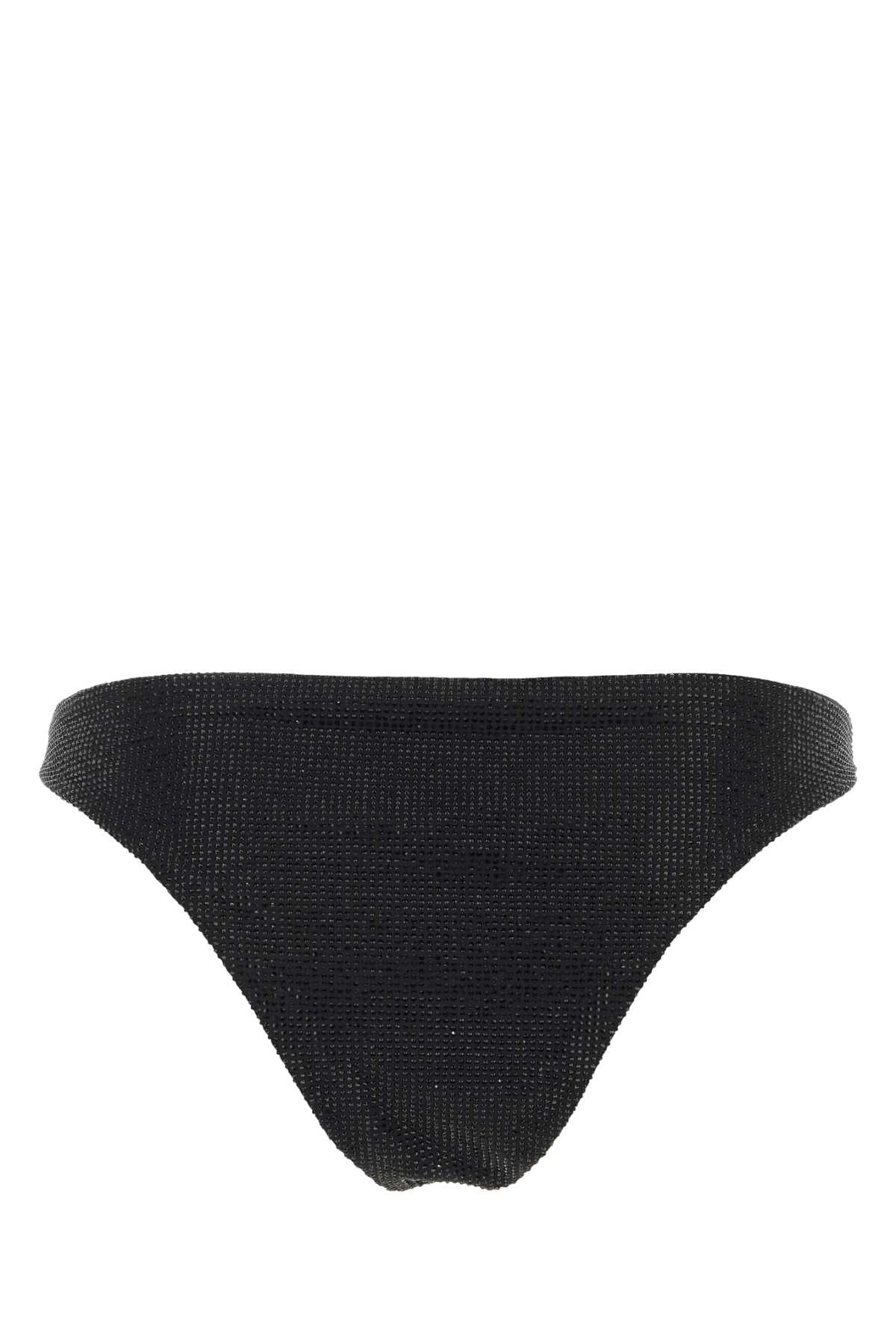 PRADA Black Stretch Re-Nylon Mini Bikini Bottom