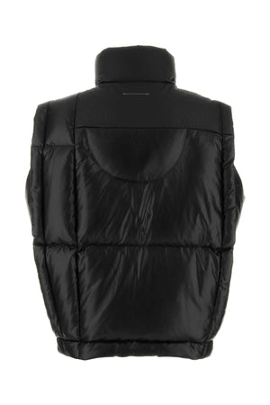 MM6 MAISON MARGIELA Chic Black Viscose Down Jacket for Women