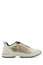 STONE ISLAND Ivory Fabric and Rubber Sneakers for Men