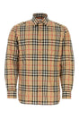 BURBERRY Embroidered Poplin Shirt for Men