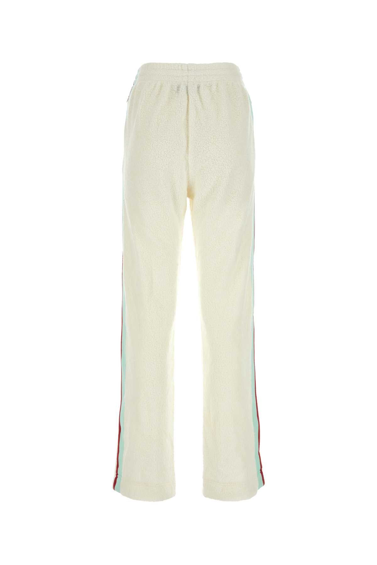 CASABLANCA Ivory Terry Fabric Joggers