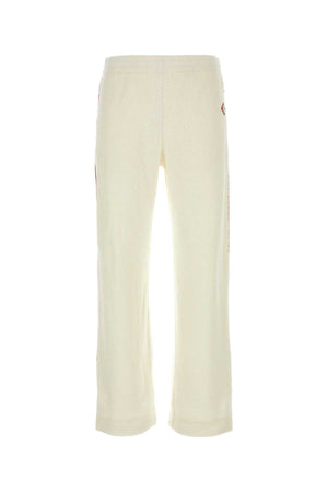 CASABLANCA Ivory Terry Joggers for Men - Comfortable Fit