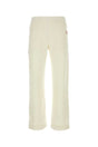 CASABLANCA Ivory Terry Joggers for Men - Comfortable Fit