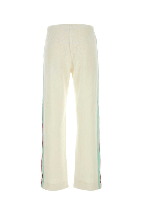 CASABLANCA Ivory Terry Joggers for Men - Comfortable Fit