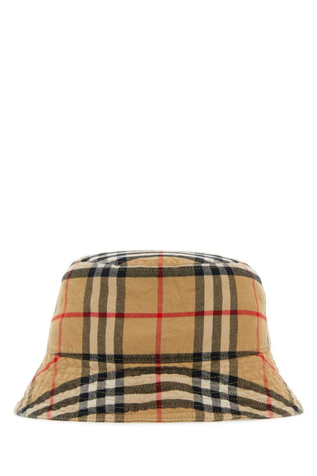 BURBERRY Embroidered Cotton Bucket Hat for Men