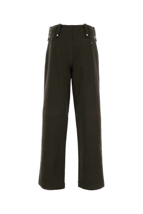 BURBERRY Wide-Leg Cotton Pants for Men