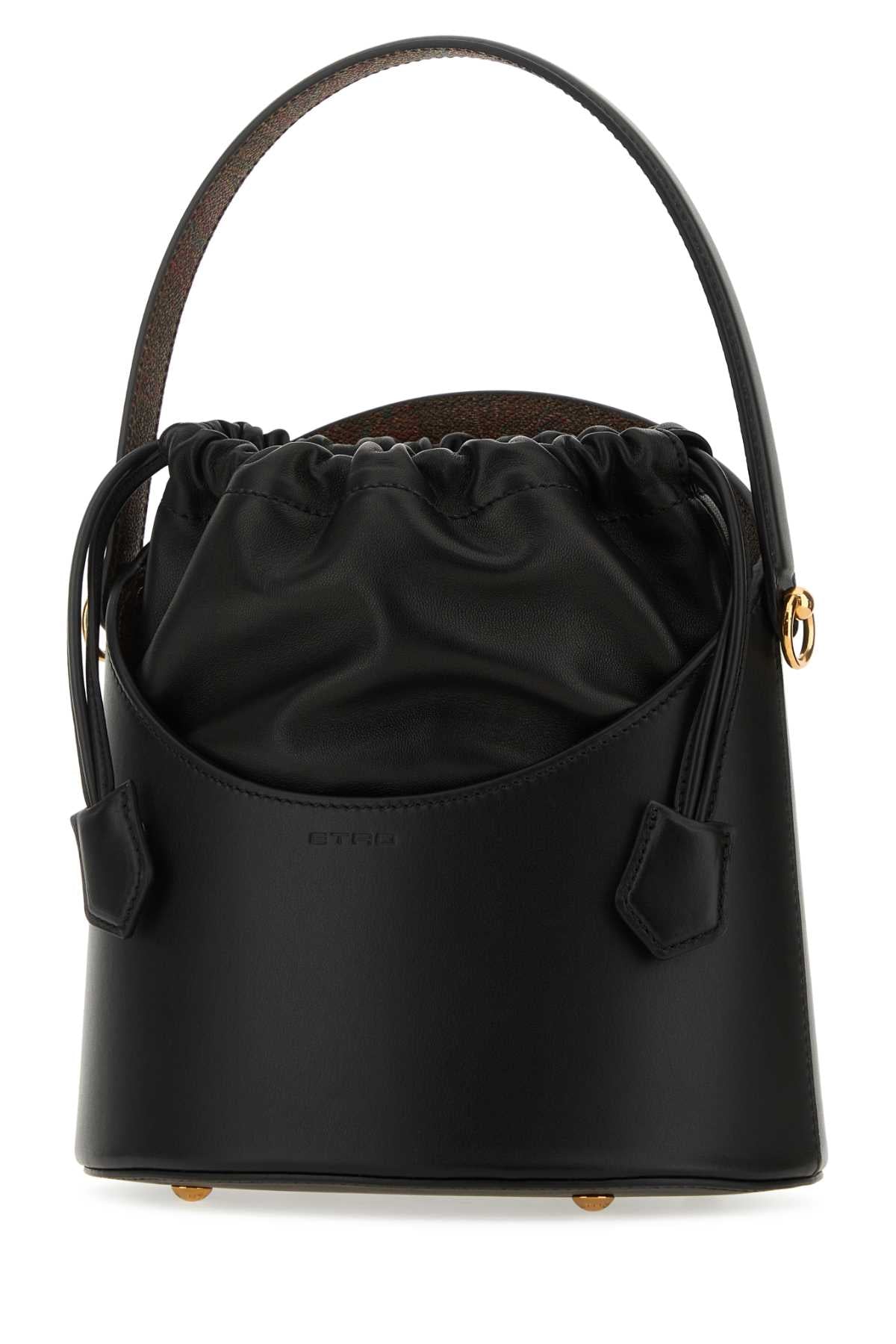 ETRO Mini Leather Bucket Handbag - Chic and Versatile