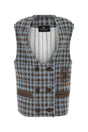 ETRO Embroidered Wool Blend Vest