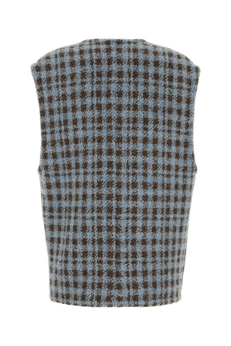 ETRO Embroidered Wool Blend Vest