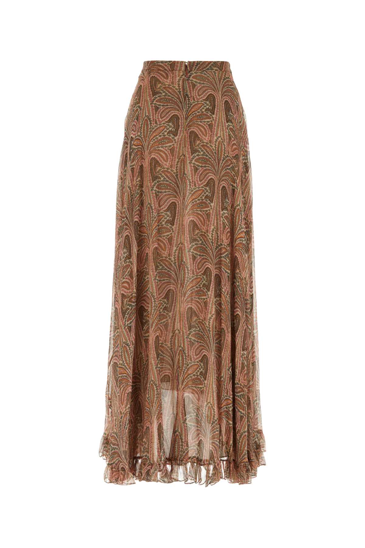 ETRO Printed Crepe Mini Skirt