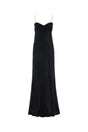 MIU MIU Elegant Black Stain Long Dress for Women