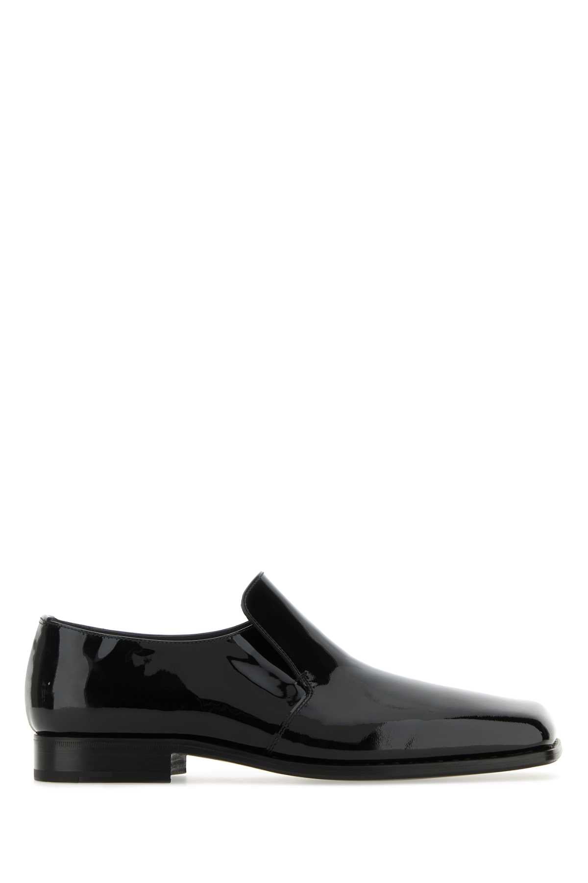 PRADA Classic Leather Slip-Ons for Men