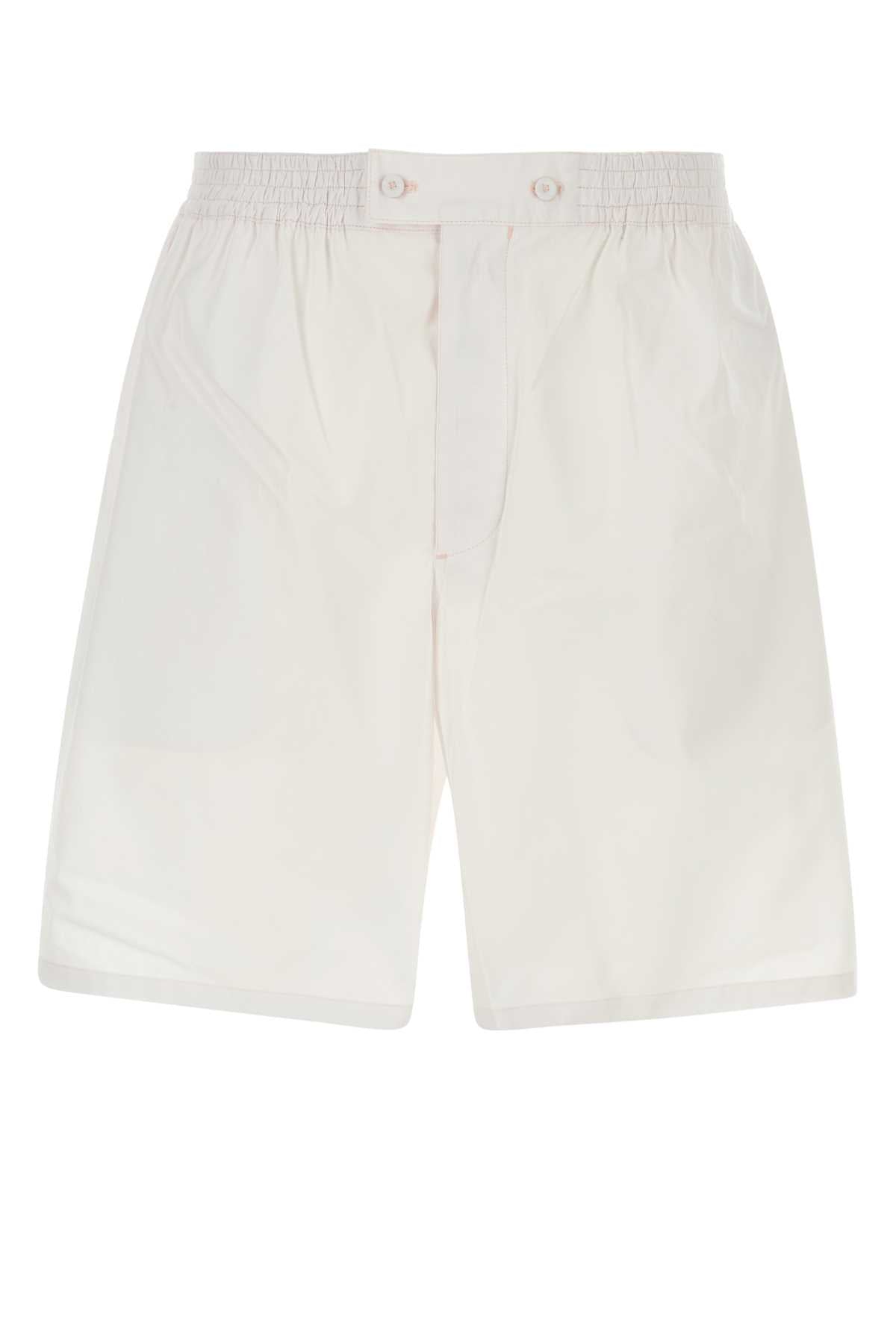 PRADA Light Pink Bermuda Shorts for Men - 24S Collection