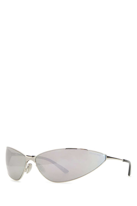 BALENCIAGA Sleek Metal Razor Sunglasses for Men