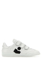 ISABEL MARANT ETOILE Classic Logo White Leather Sneakers for Women