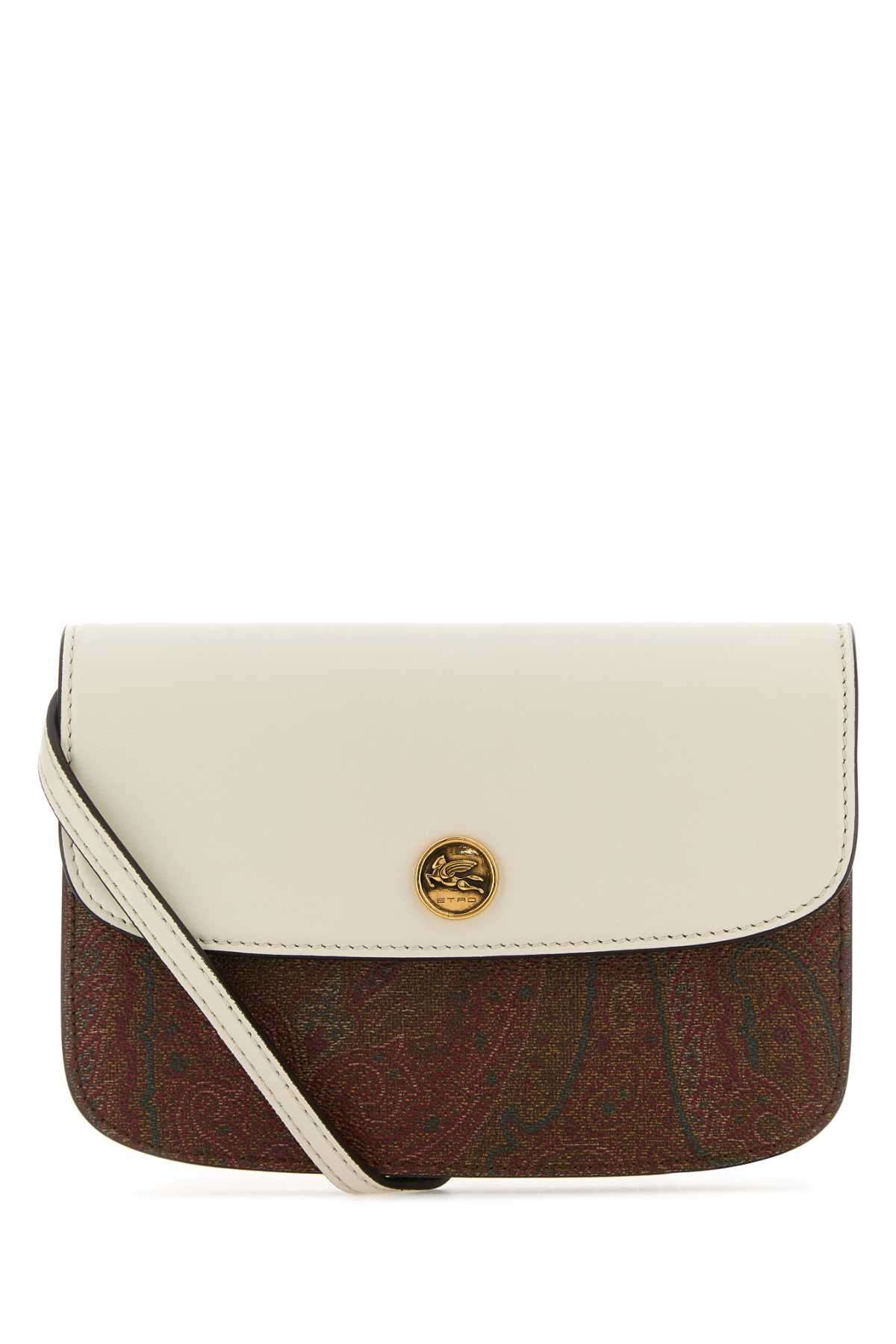 ETRO Mini Printed Canvas Crossbody Handbag