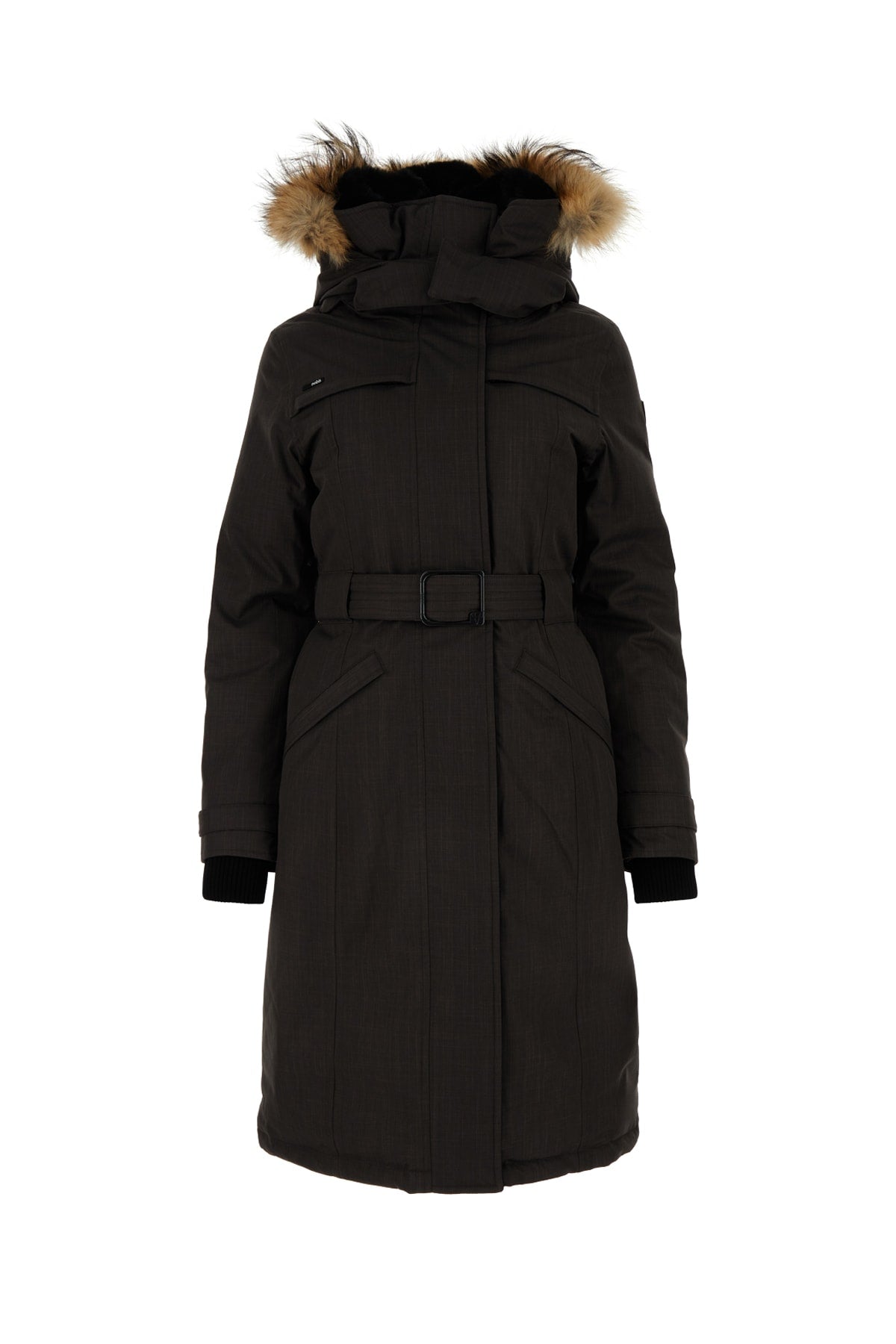 NOBIS Elegant Women's Down Jacket with Luxurious Fur Hood