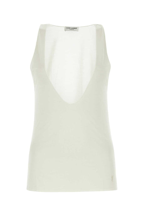 SAINT LAURENT Elegant Silk Tank Top for Women